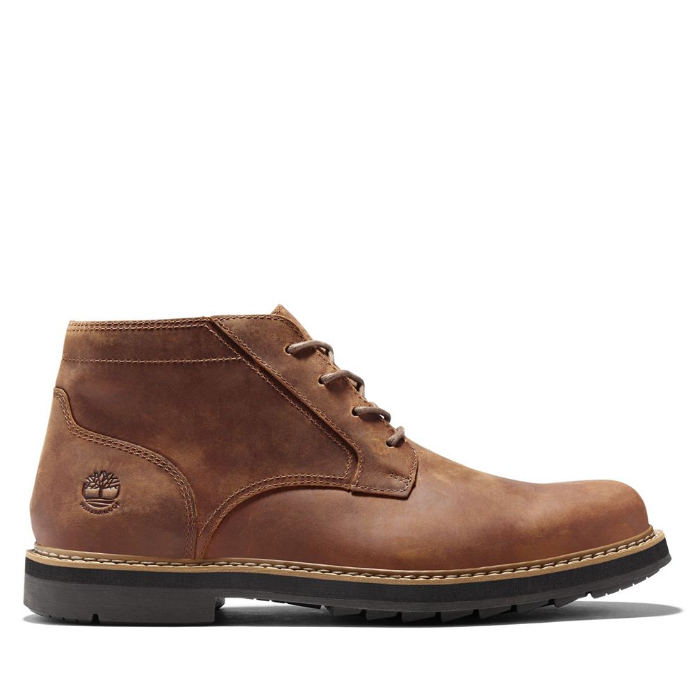 Timberland Chukka Μποτακια Ανδρικα Καφε - Squall Canyon Waterproof - Greece 5196403-XE